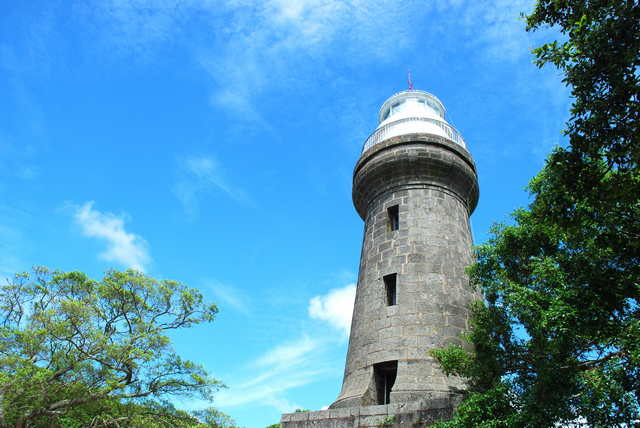 廣東湛江硇洲島建於1899年燈塔