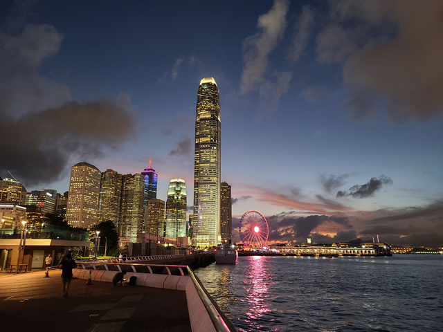 中環海濱夜景