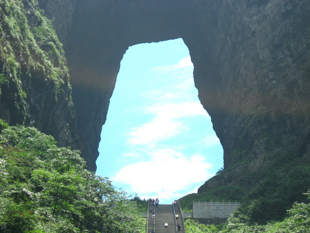 湖南天門山天門洞