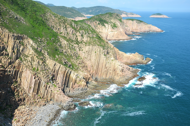 糧船灣萬柱海岸